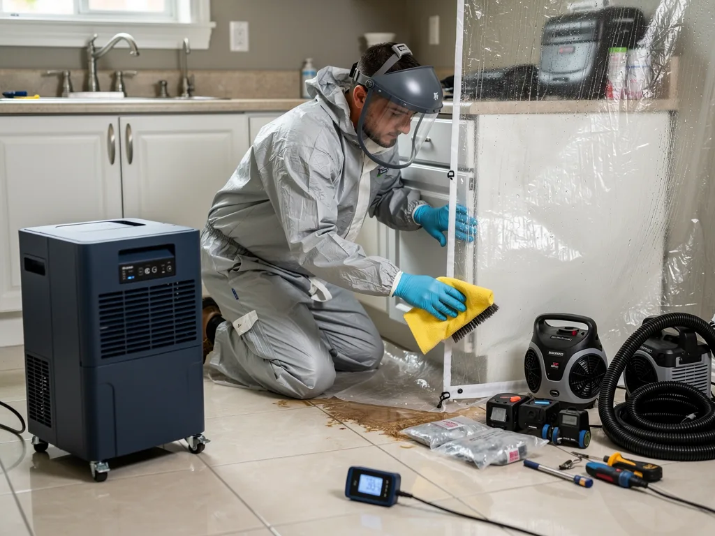 Appliance Leak Cleanup