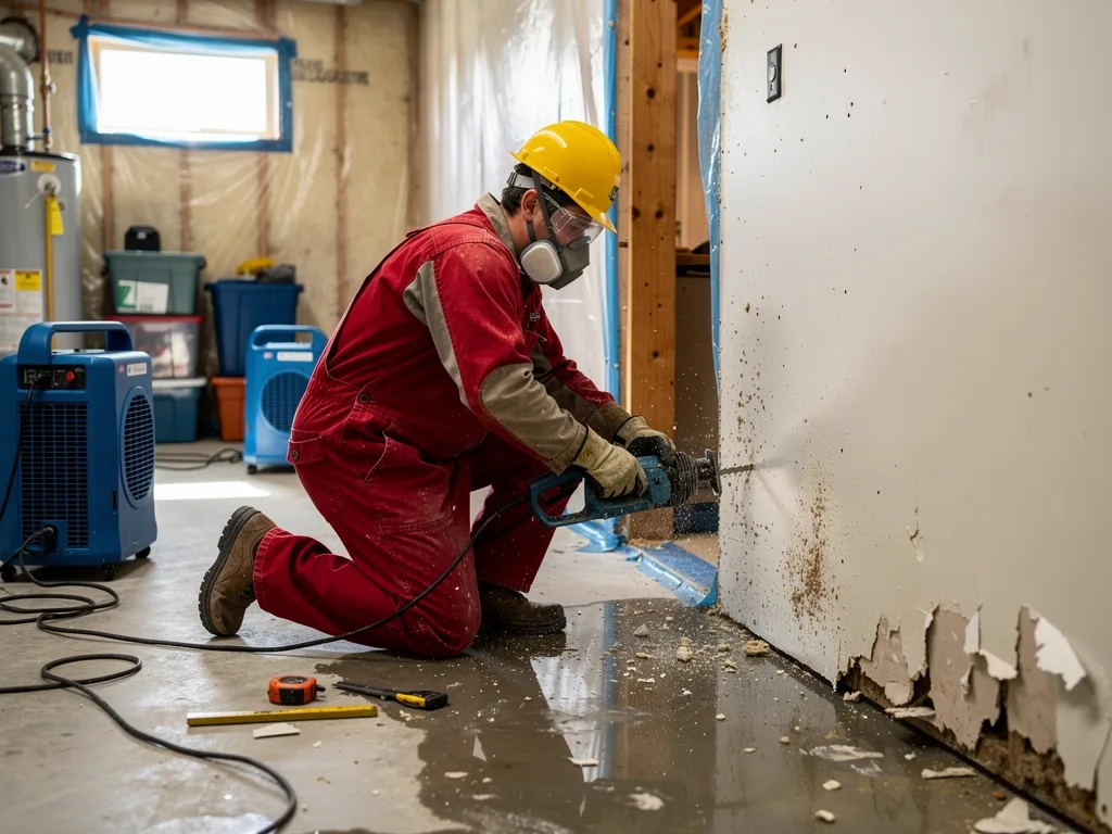 Burst Pipe Cleanup