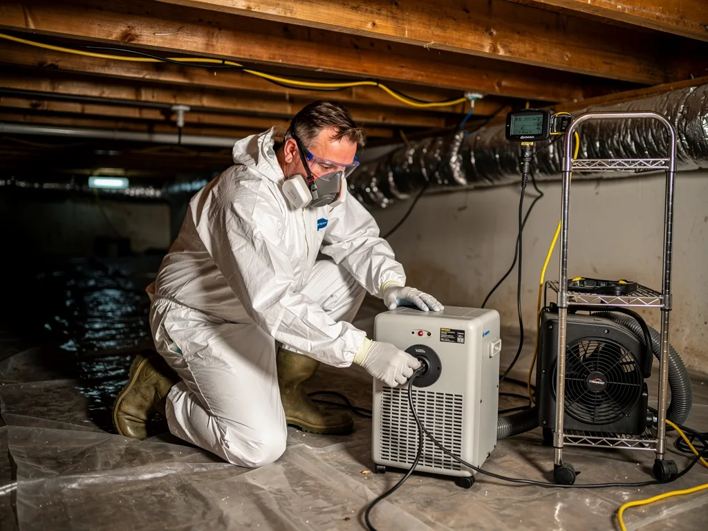 Crawl Space Drying